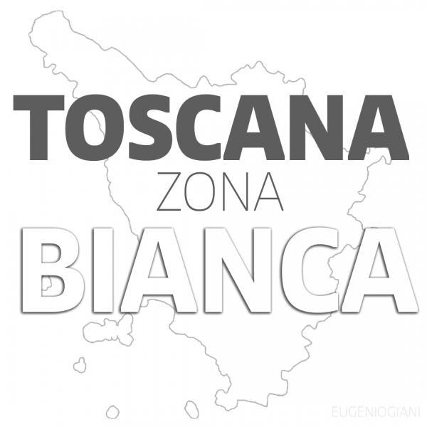 Toscana in zona bianca
