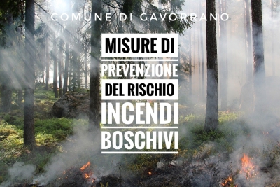 Misure di prevenzione rischio incendi boschivi